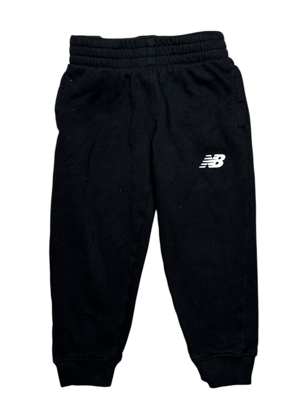 New Balance Black Kids Logo Joggers